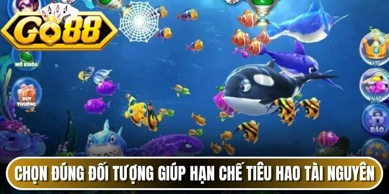Chọn đúng đối tượng giúp hạn chế tiêu hao tài nguyên